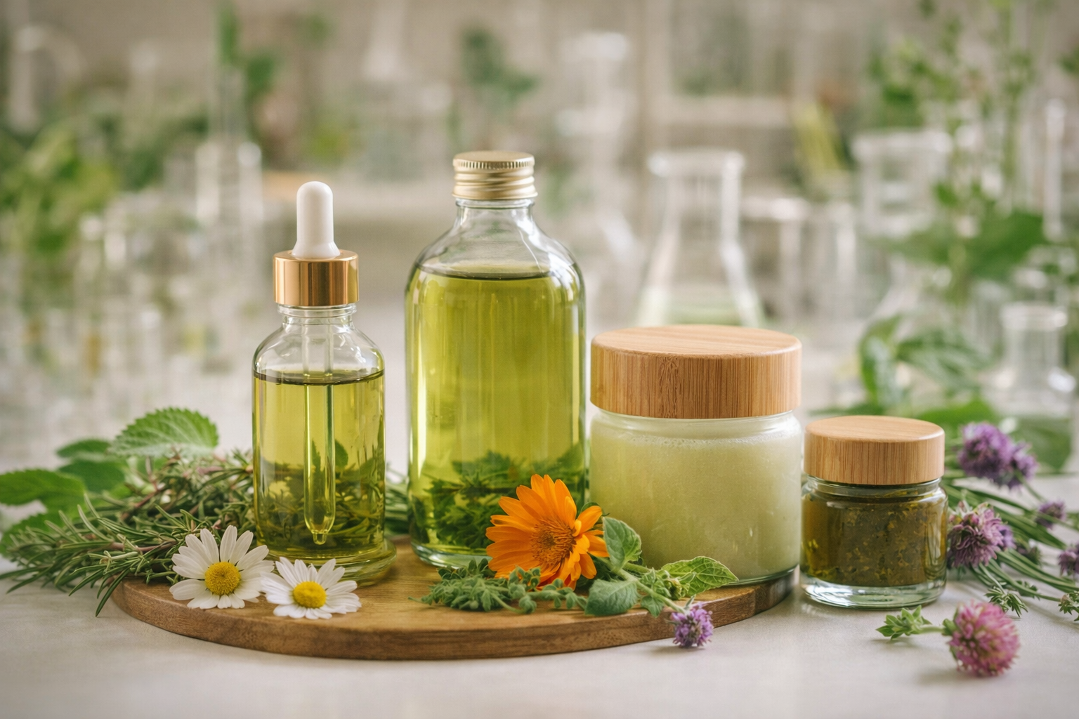 растительные экстракты для косметической продукции